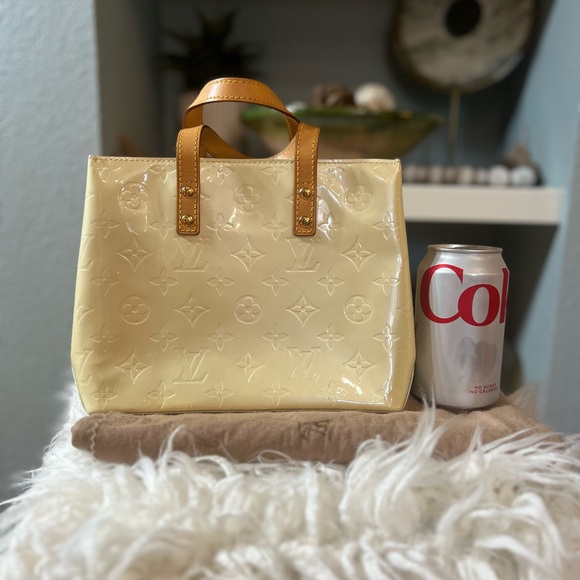 **SOLD** Louis Vuitton Vernis Perle Reade PM Authentic with dust bag - Picture 11 of 16